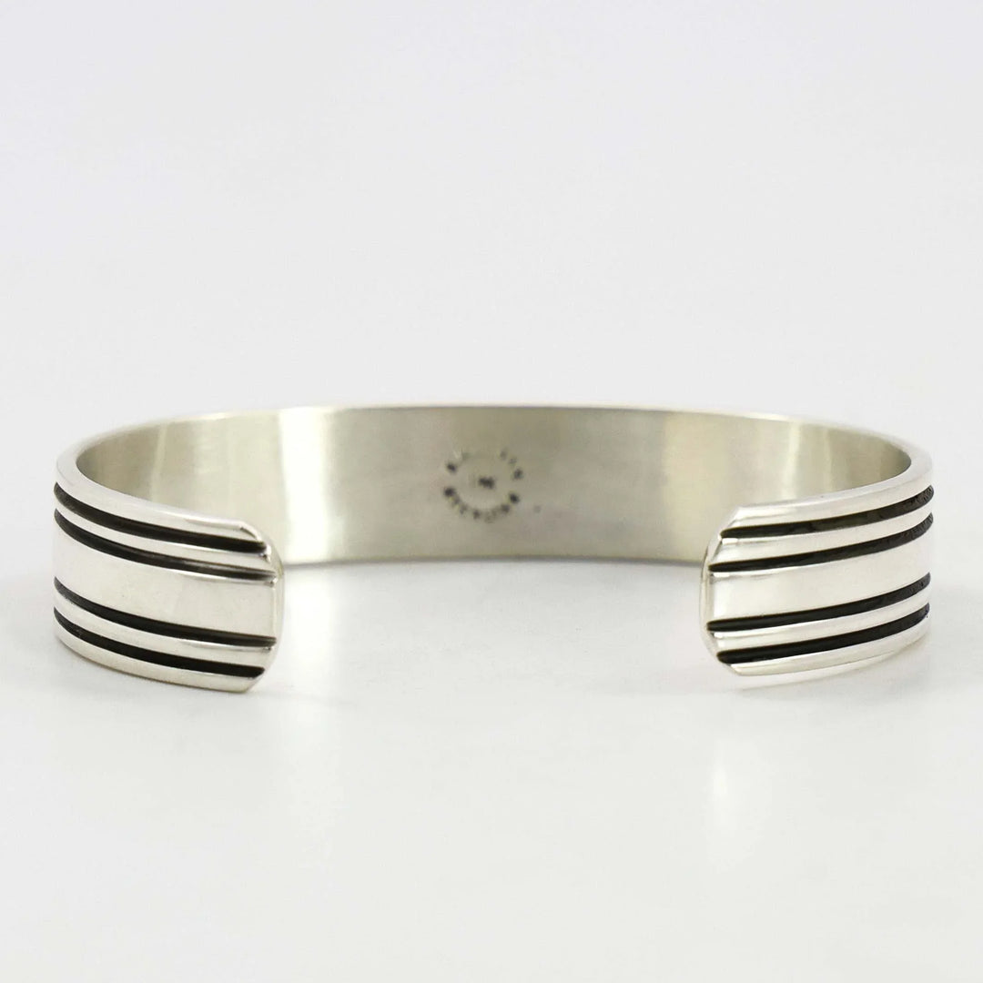 Gold on Silver Cuff