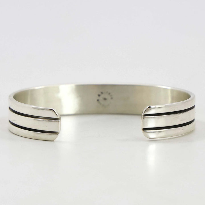 Gold on Silver Cuff