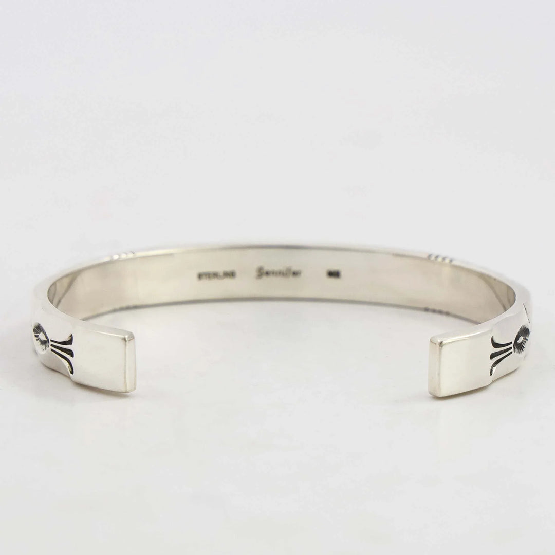 Gold on Silver Cuff
