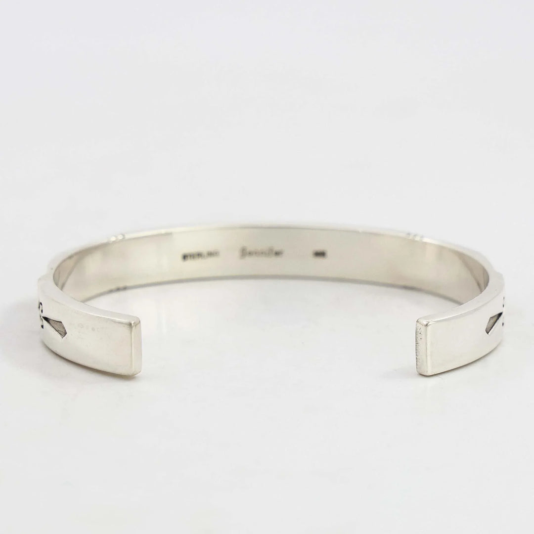 Gold on Silver Cuff