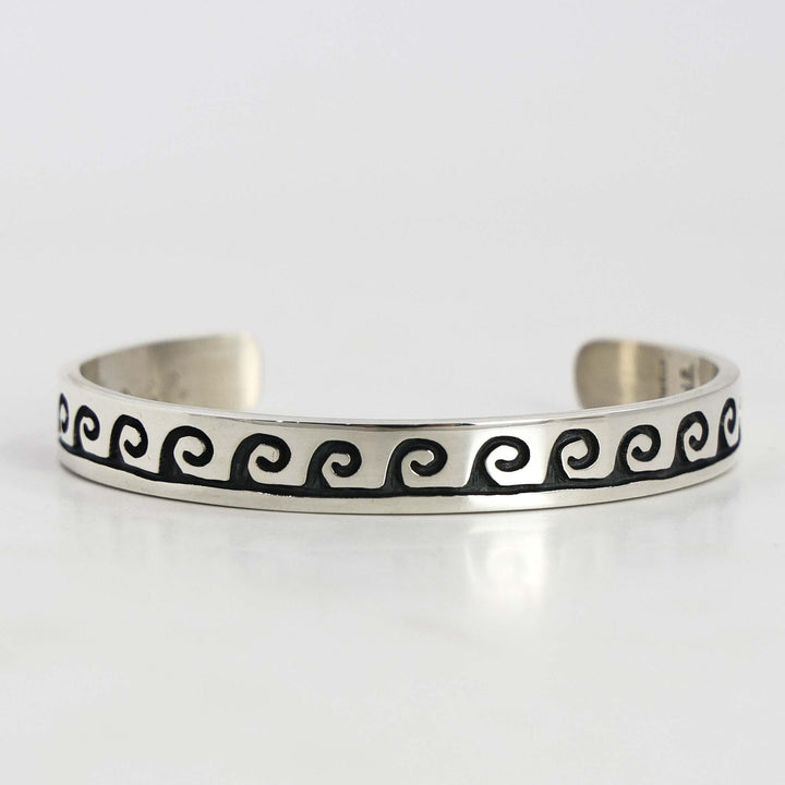Hopi Water Wave Cuff
