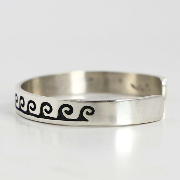 Hopi Water Wave Cuff
