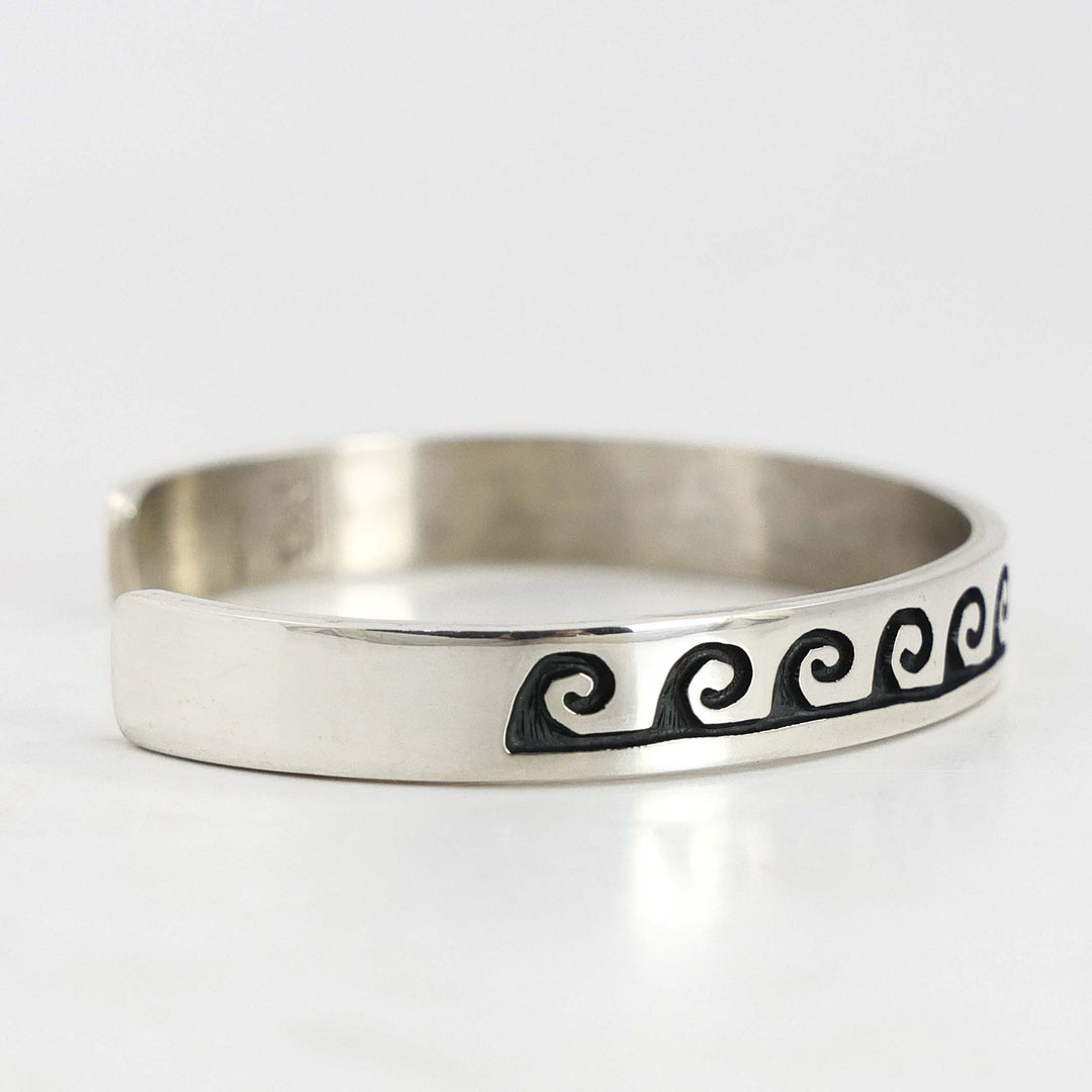 Hopi Water Wave Cuff