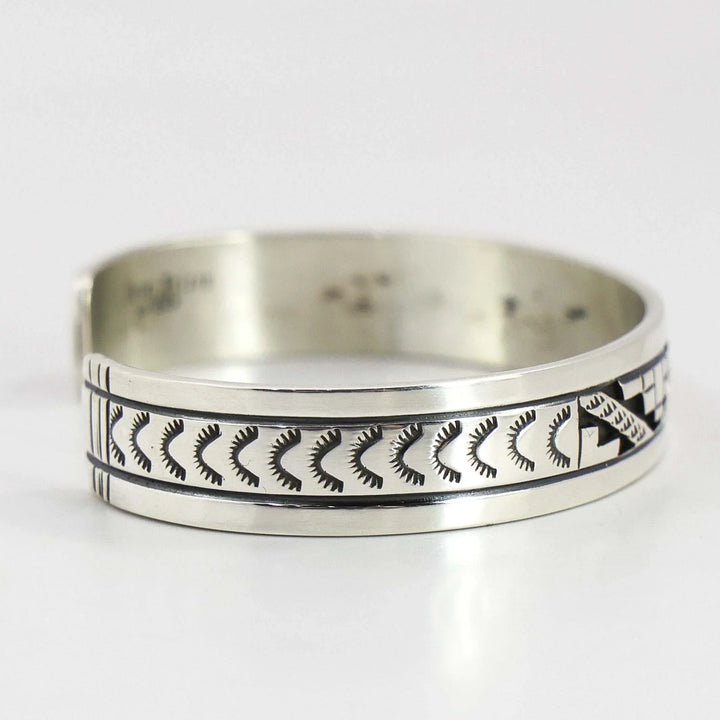 Silver Overlay Cuff