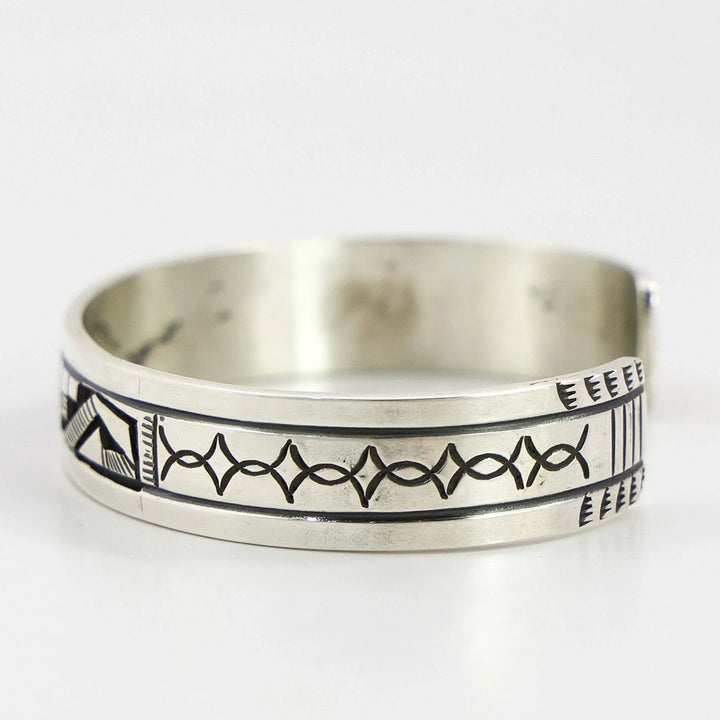 Silver Overlay Cuff