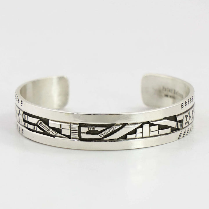 Silver Overlay Cuff