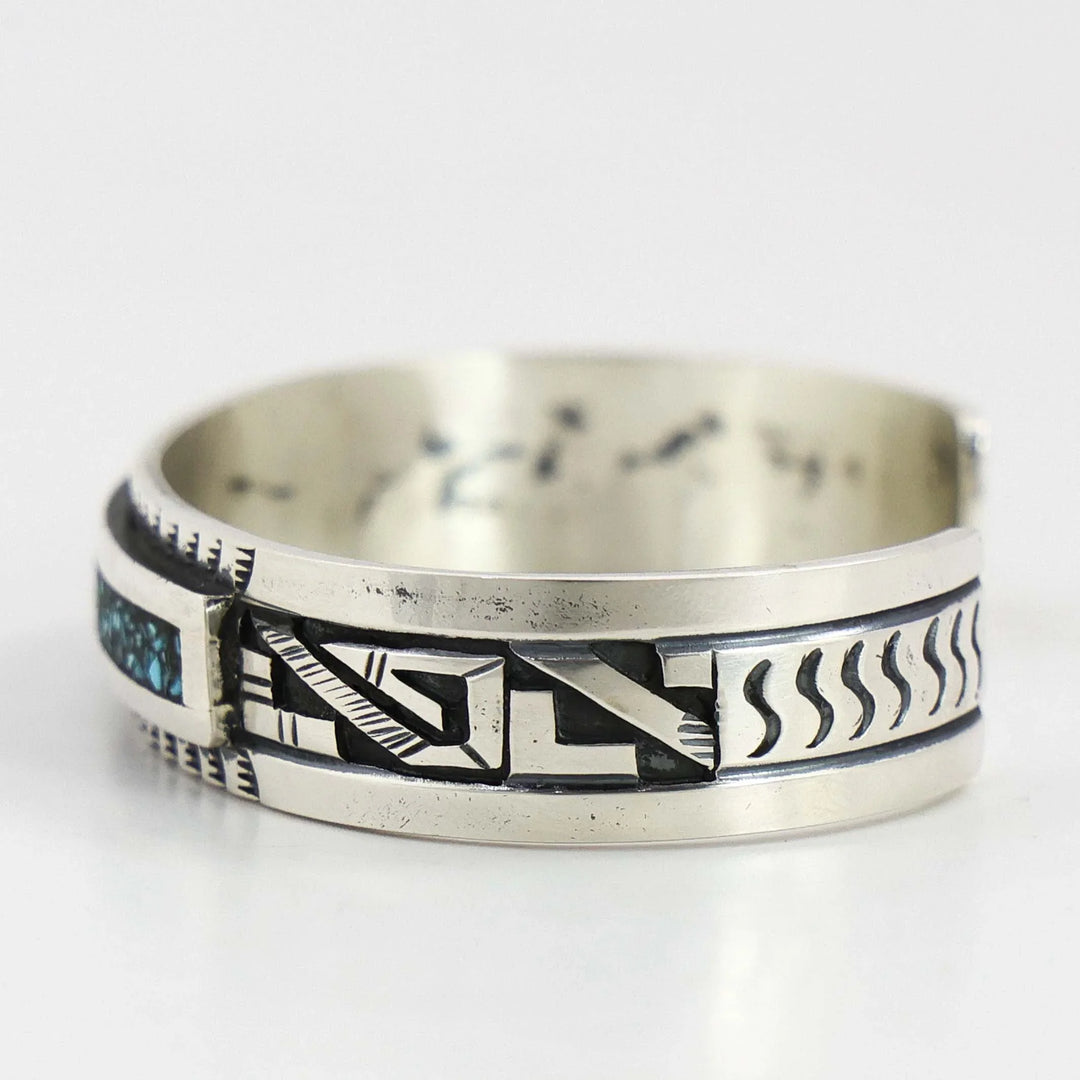 Turquoise Inlay Cuff