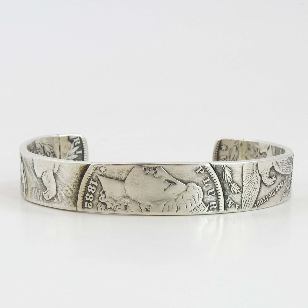 Coin Silver Cuff