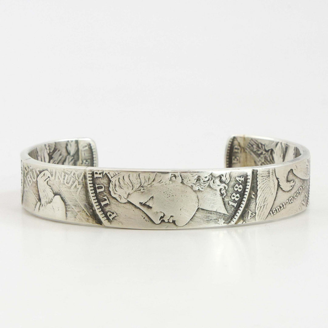 Coin Silver Cuff