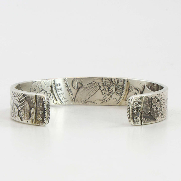 Coin Silver Cuff