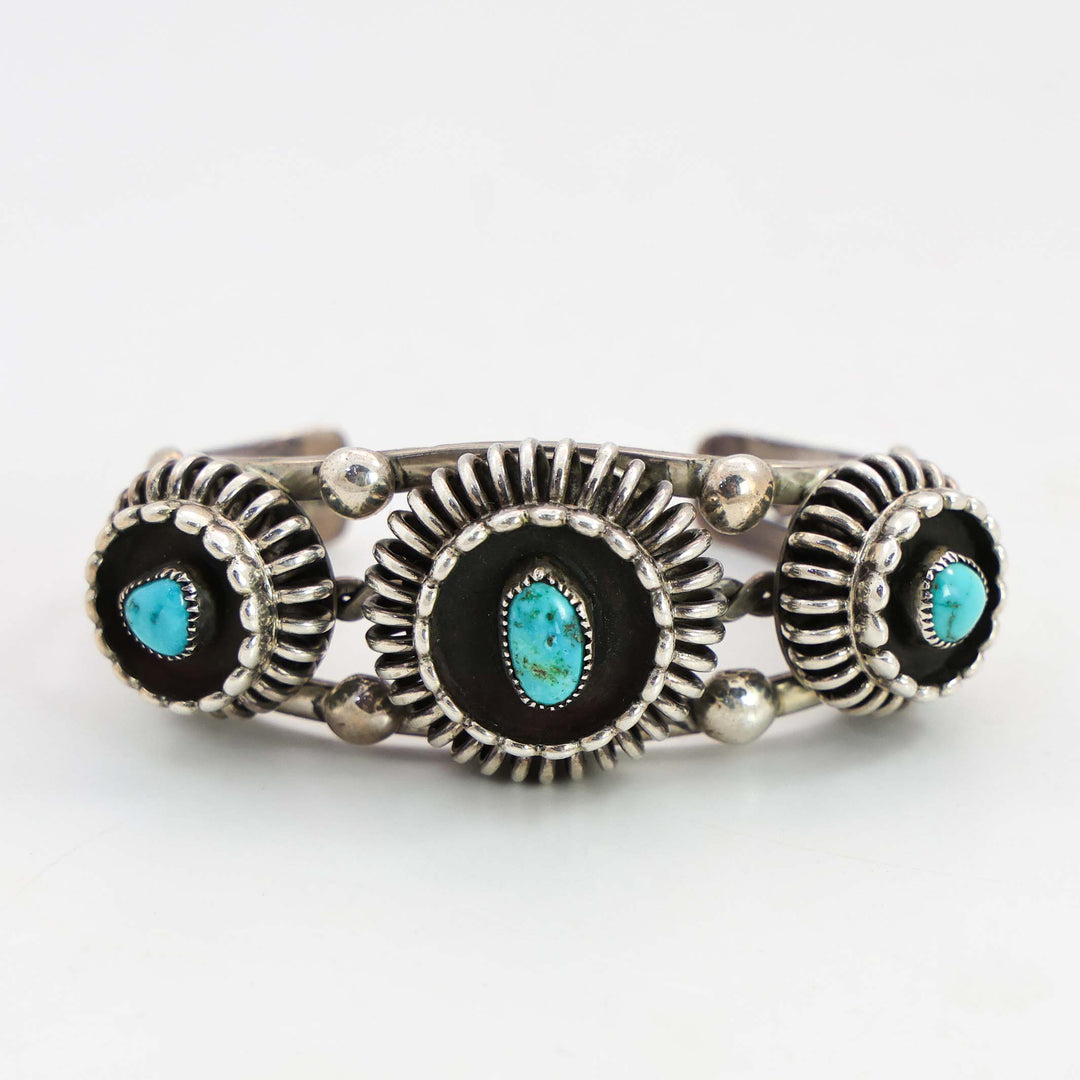 1940s Turquoise Cuff