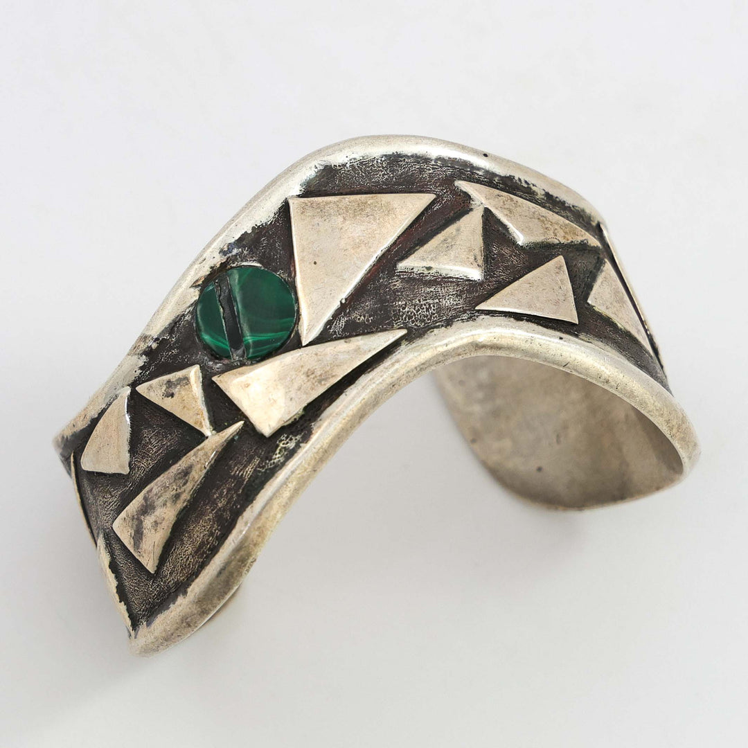 Malachite and Jet Cuff