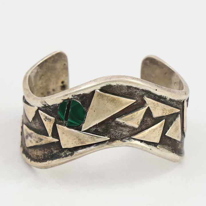 Malachite and Jet Cuff
