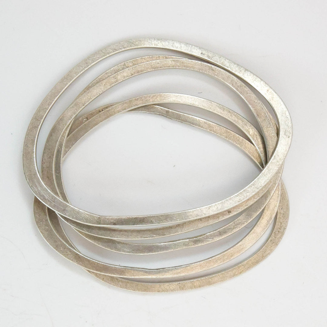Silver Bangle Bracelet
