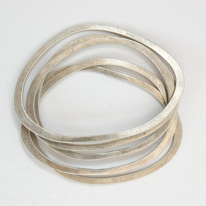 Silver Bangle Bracelet