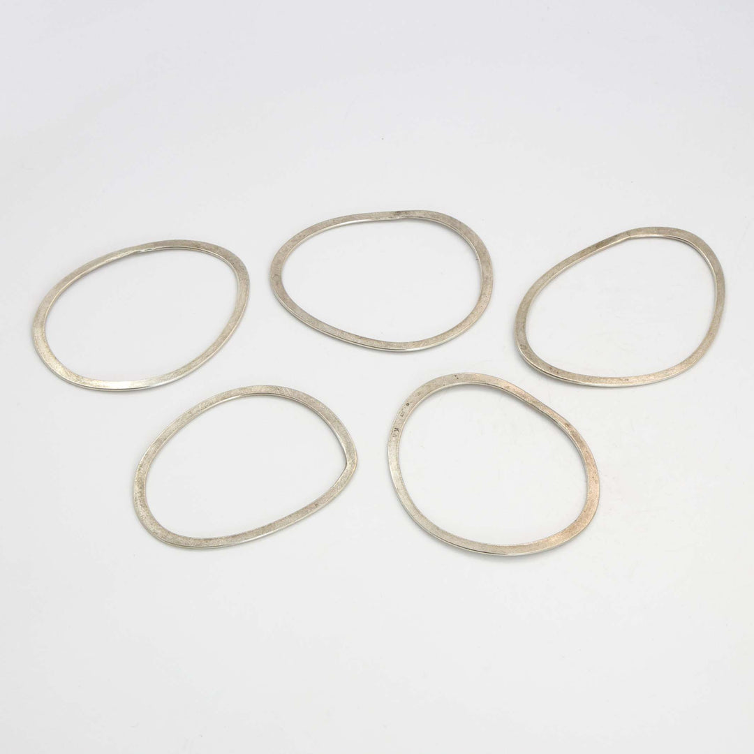 Silver Bangle Bracelet