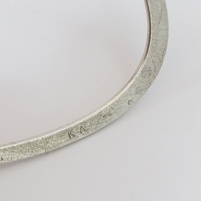 Silver Bangle Bracelet