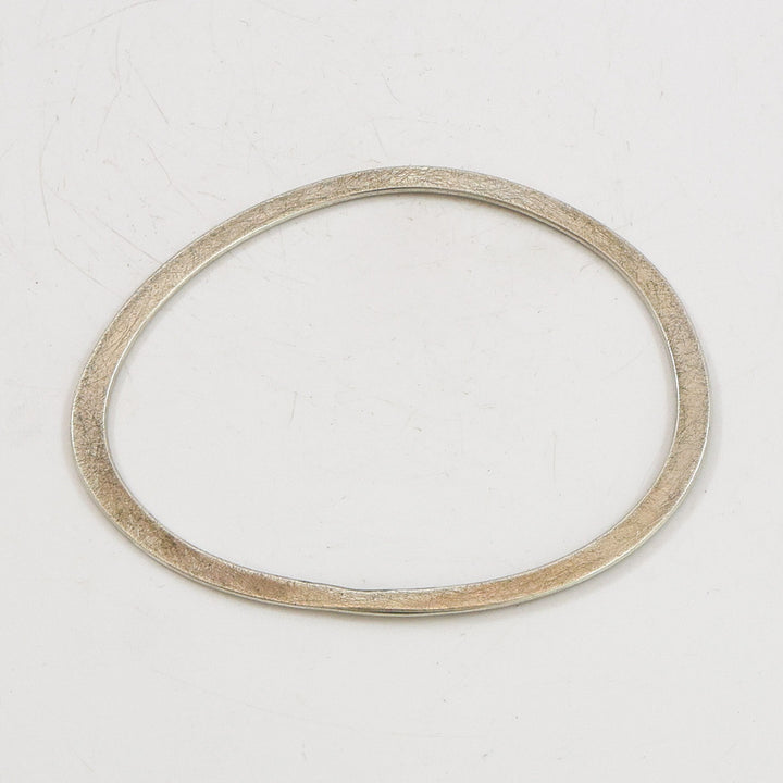 Silver Bangle Bracelet