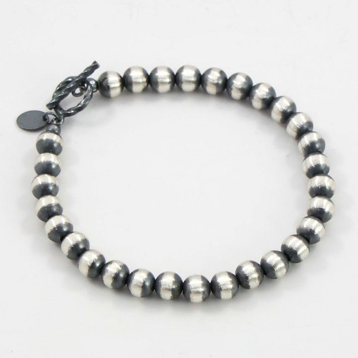 Silver Bead Bracelet