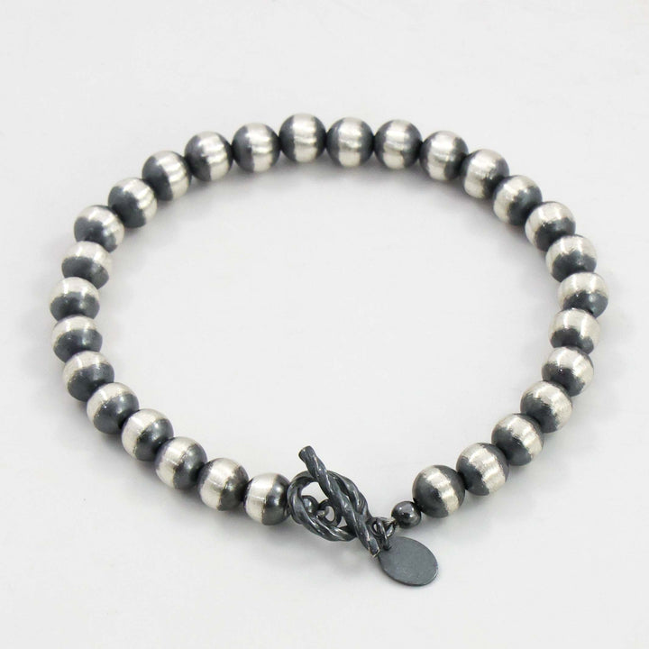 Silver Bead Bracelet