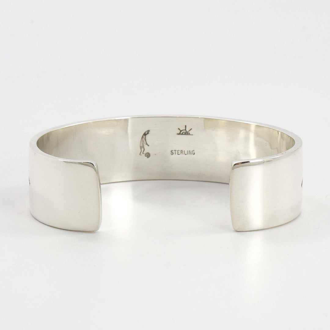 Flute Player and Birds Cuff