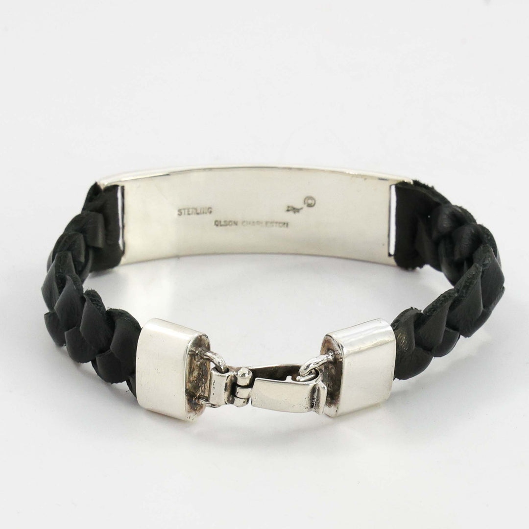 Night Sky Leather Bracelet