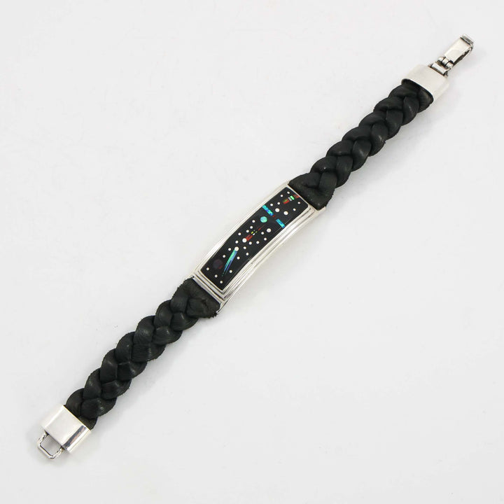 Night Sky Leather Bracelet