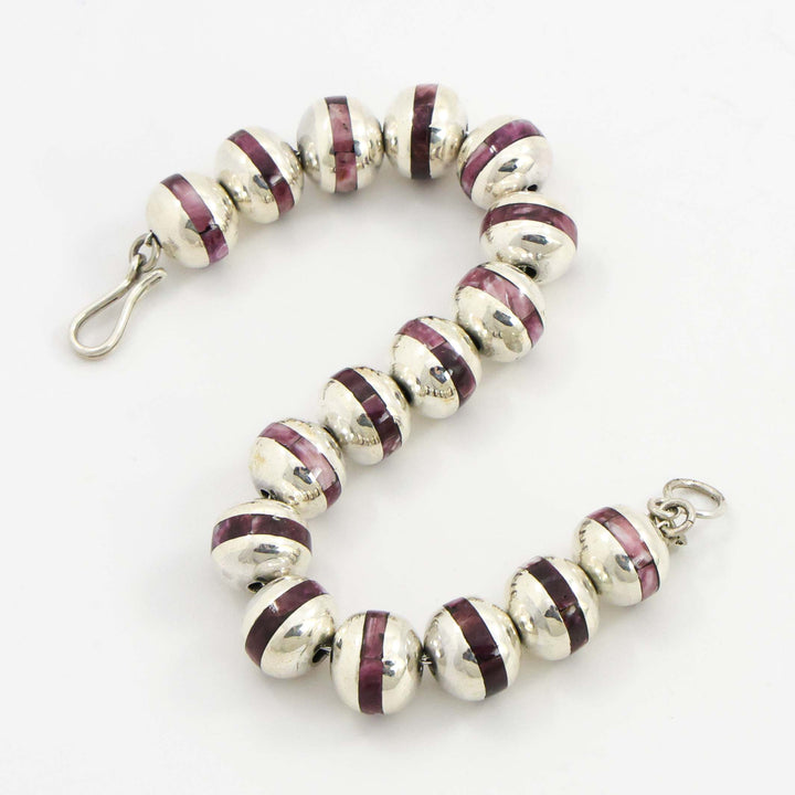 Spiny Oyster Bead Bracelet
