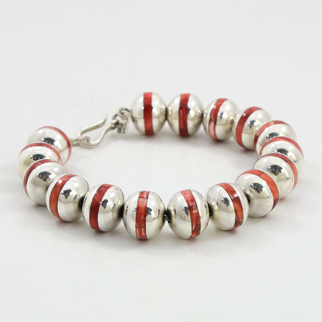 Spiny Oyster Bead Bracelet