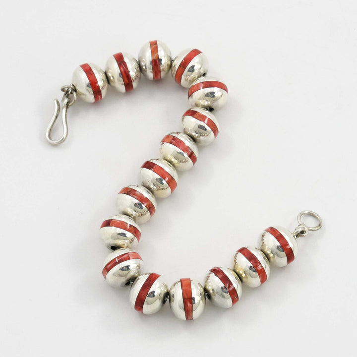 Spiny Oyster Bead Bracelet