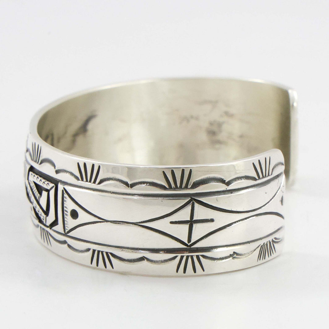 Silver Overlay Cuff