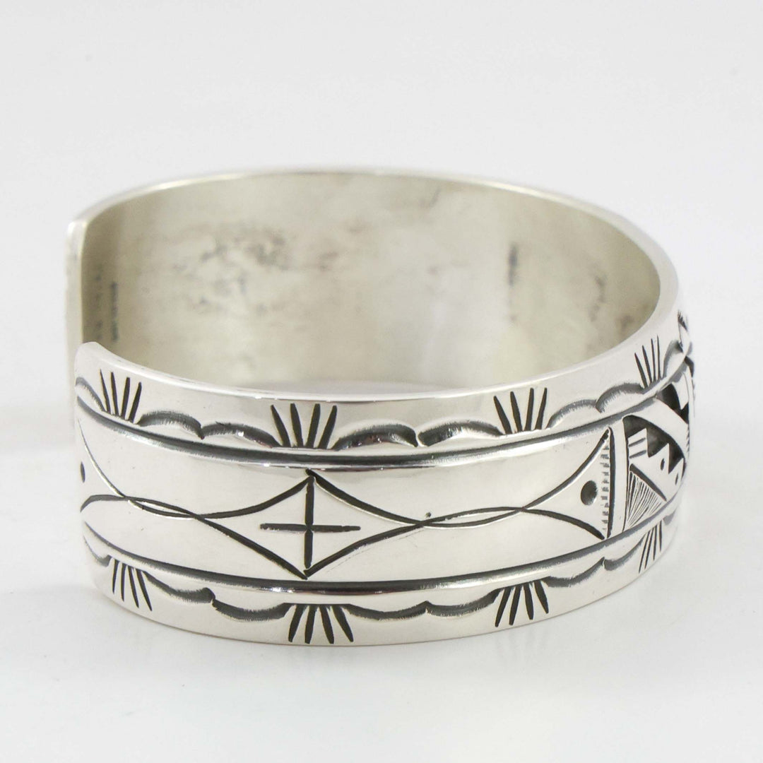 Silver Overlay Cuff