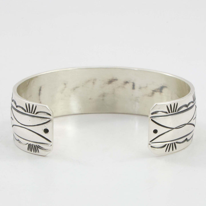 Silver Overlay Cuff