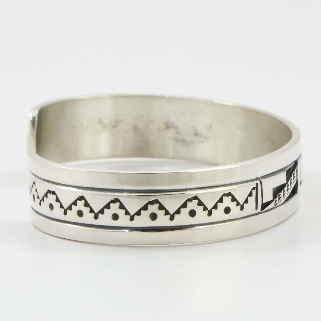 Silver Overlay Cuff