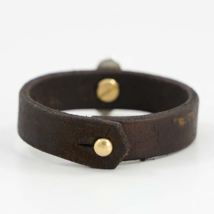 Fox Turquoise Leather Bracelet