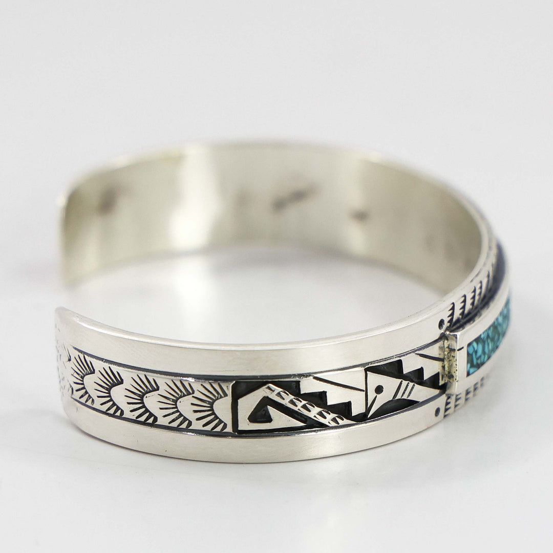 Chip Inlay Cuff