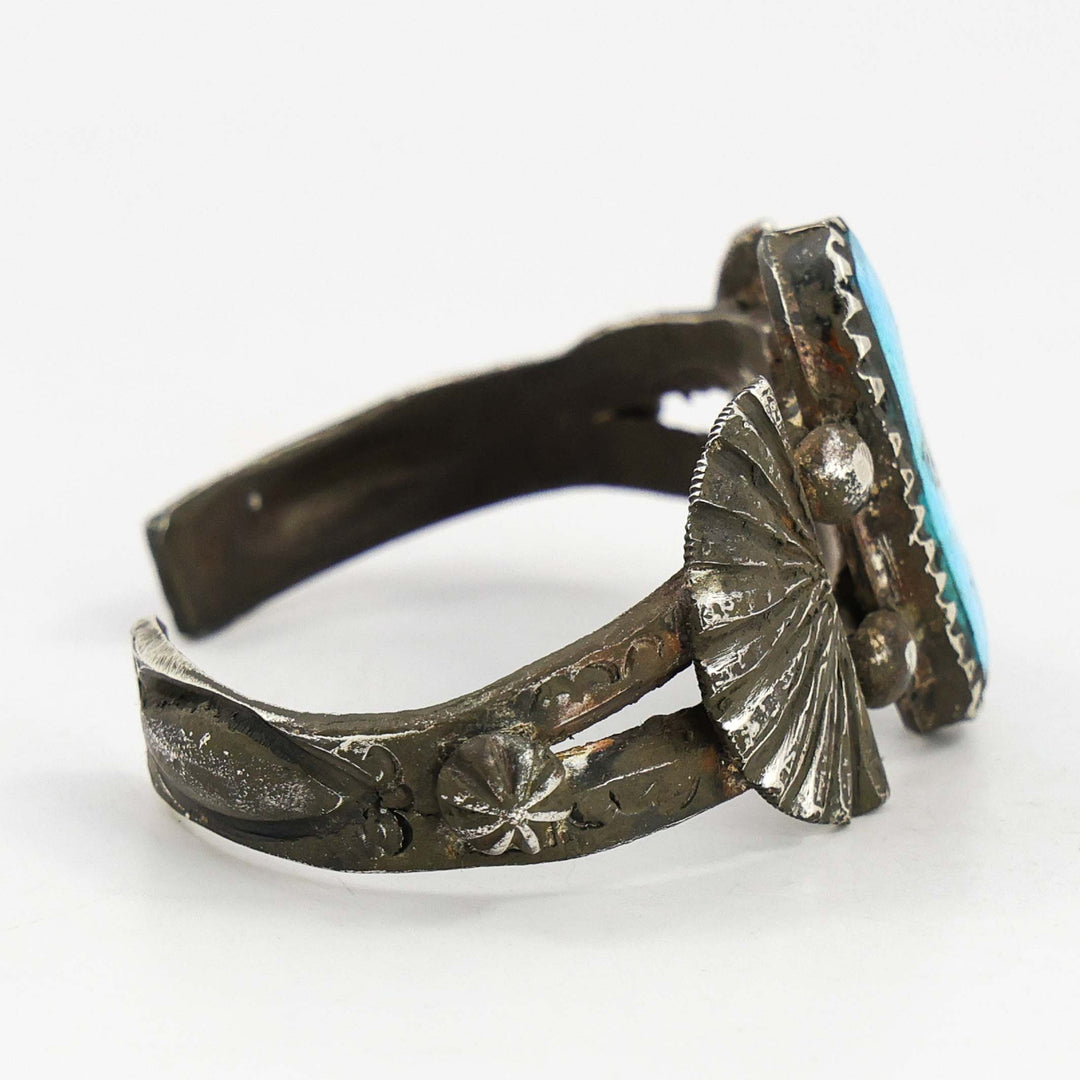 Blue Gem Turquoise Cuff