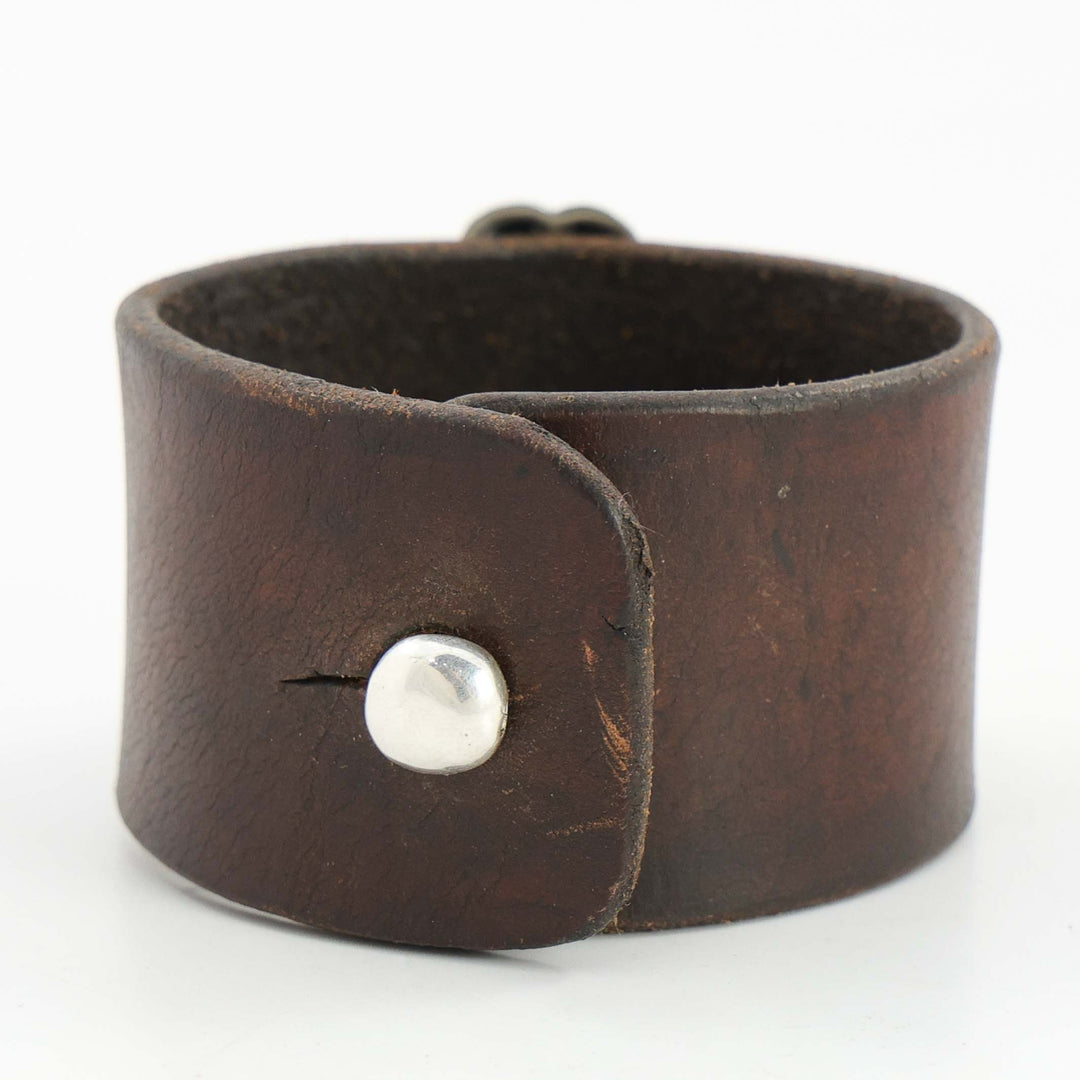 Turquoise Leather Bracelet