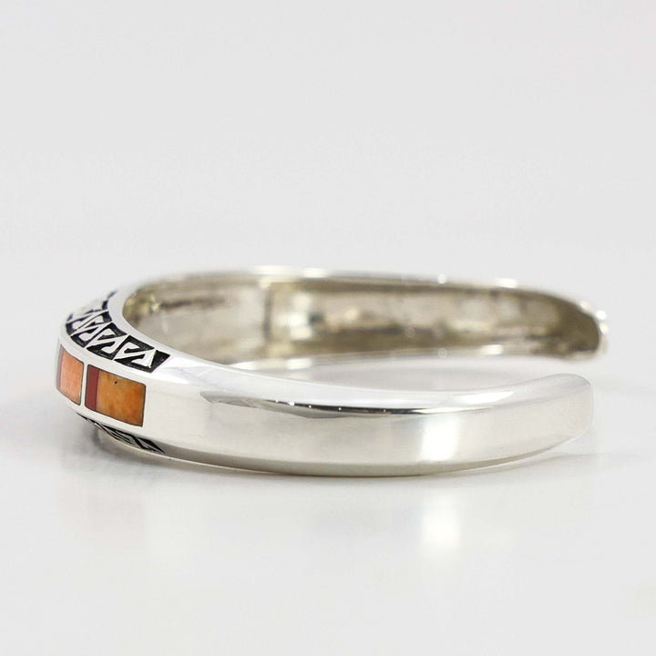 Multi-Stone Inlay Cuff