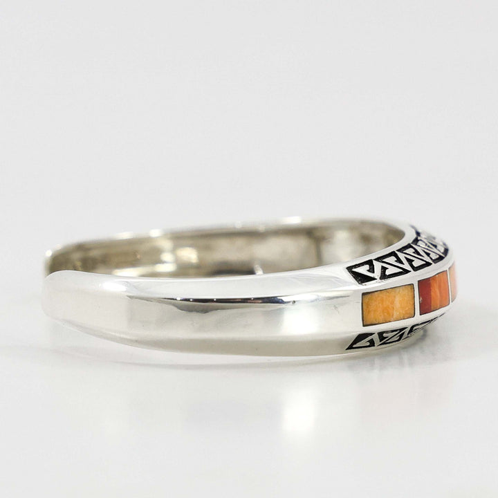 Multi-Stone Inlay Cuff