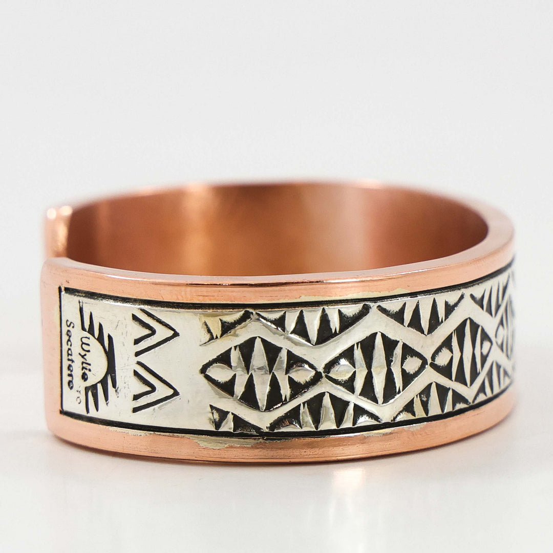 Silver and Copper Cuff