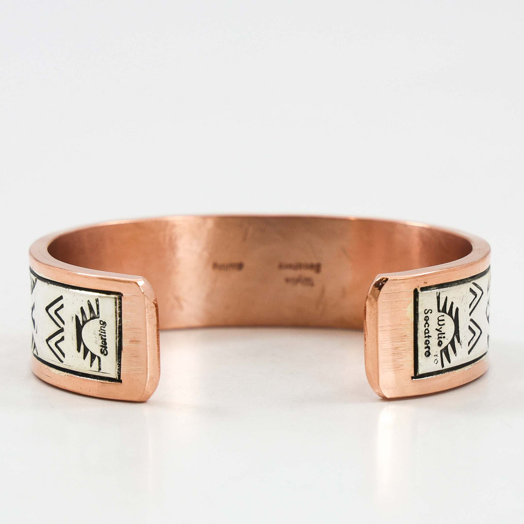 Silver and Copper Cuff