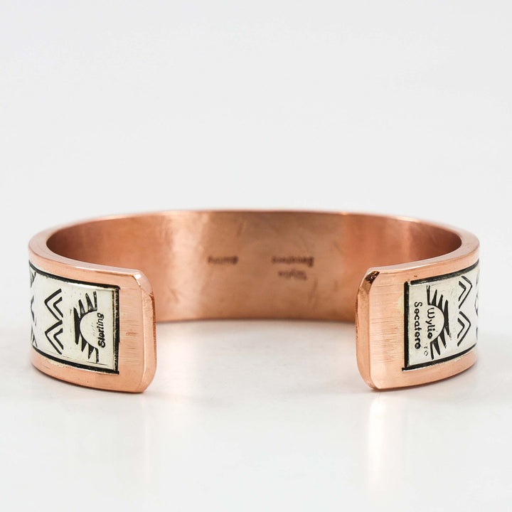 Silver and Copper Cuff