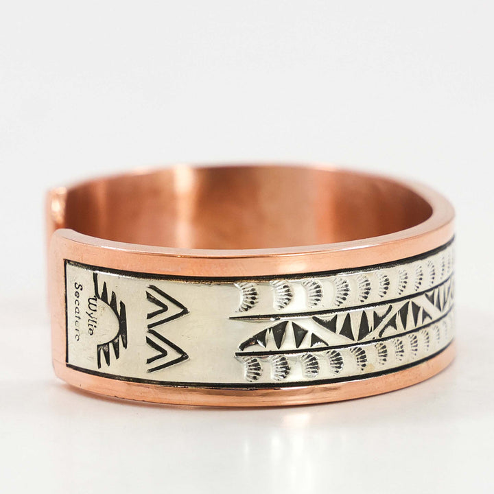 Silver and Copper Cuff