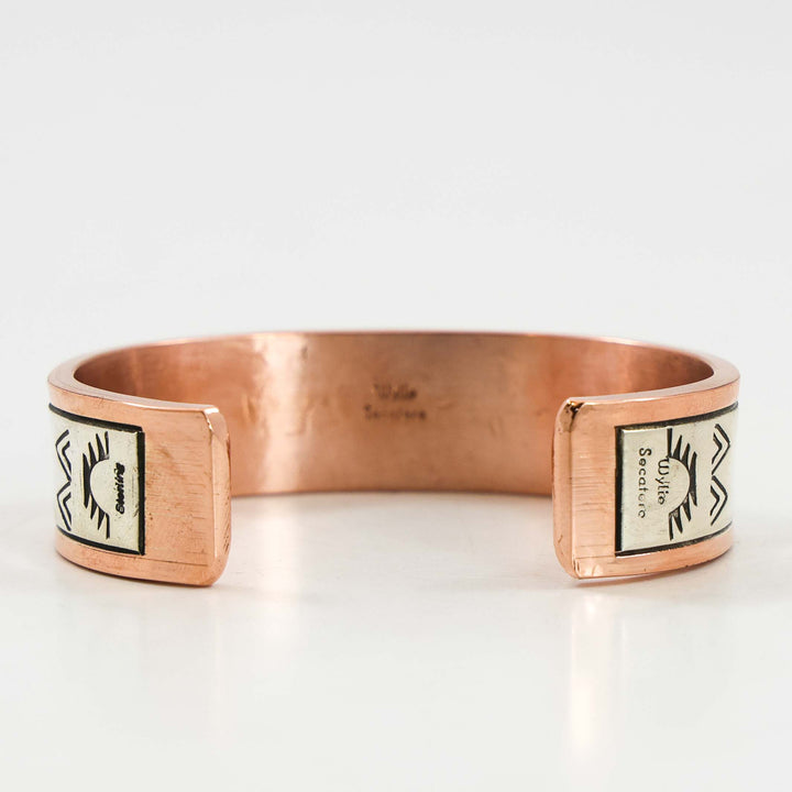 Silver and Copper Cuff