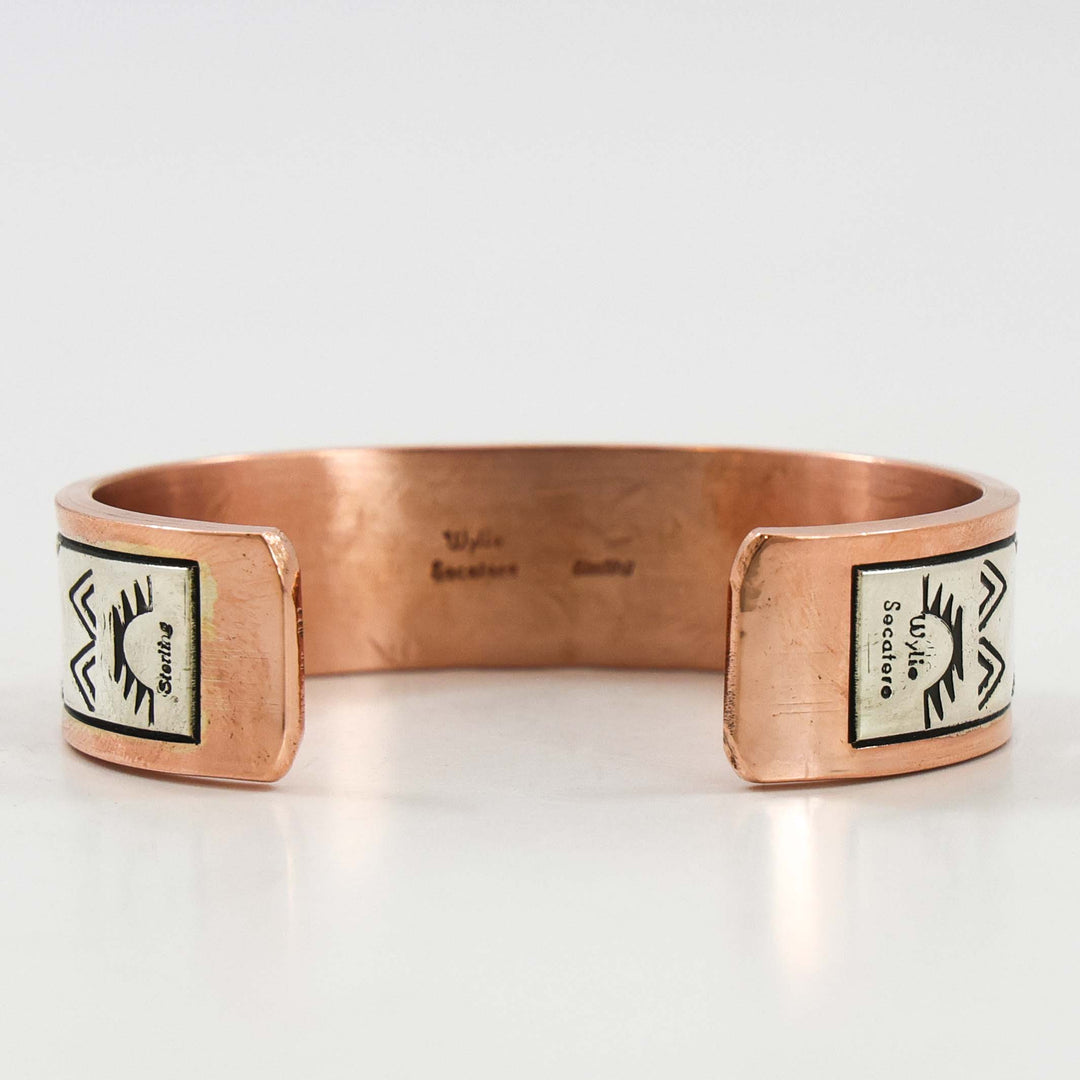 Silver and Copper Cuff