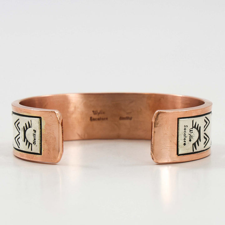 Silver and Copper Cuff