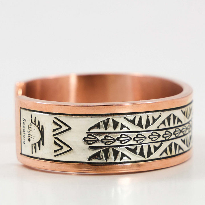 Silver and Copper Cuff