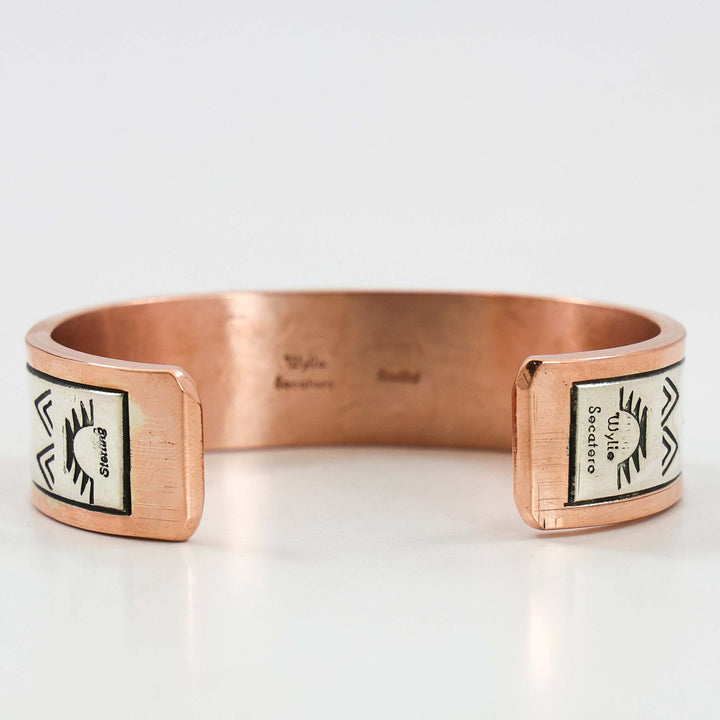 Silver and Copper Cuff