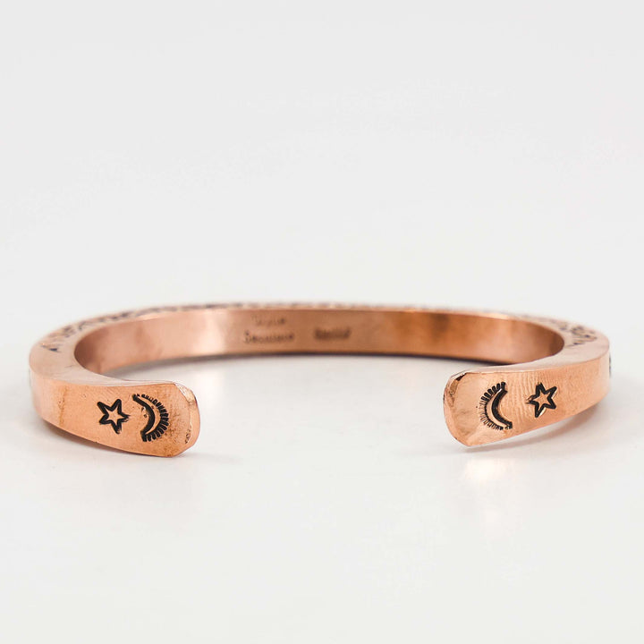 Silver and Copper Cuff